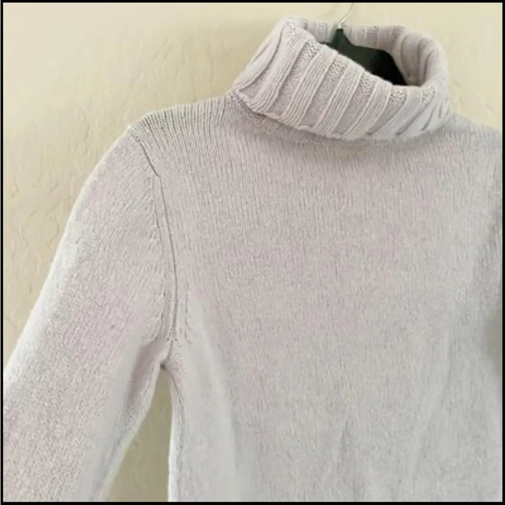 🌿Final Sale J. Crew Gray Turtleneck Wool Knit Sweater‎
